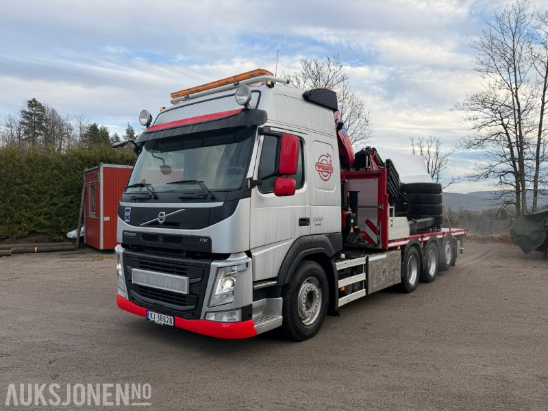 2018 Volvo FM500 Kranbil med HMF 5020K kran + Trailerbygg henger - Camión grúa: foto 1 2018 Volvo FM500 Kranbil med HMF 5020K kran + Trailerbygg henger - Camión grúa: foto 1