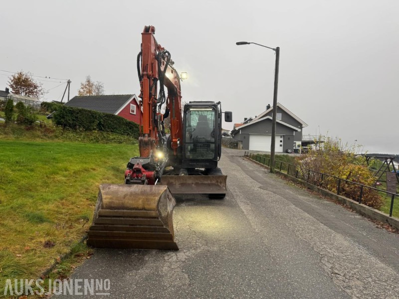 2019 Hitachi zx85us-6 Beltegraver - Gravemaskin - Excavadora: foto 2 2019 Hitachi zx85us-6 Beltegraver - Gravemaskin - Excavadora: foto 2