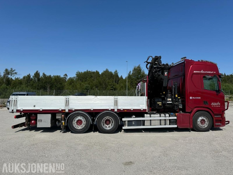 Camión grúa 2019 Scania R 500 6x2 - kranbil - Hiab kran med jibb: foto 8