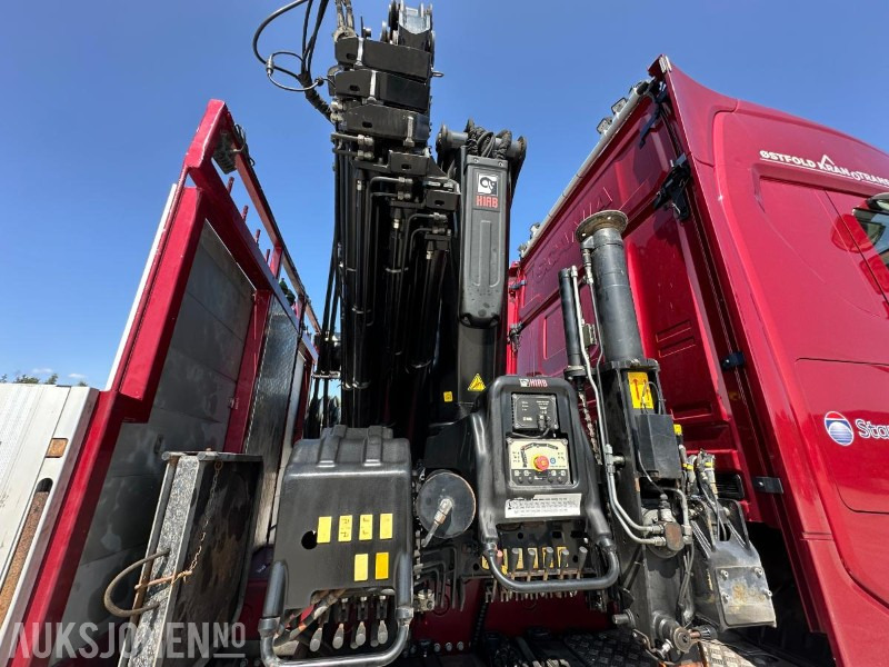 Camión grúa 2019 Scania R 500 6x2 - kranbil - Hiab kran med jibb: foto 14