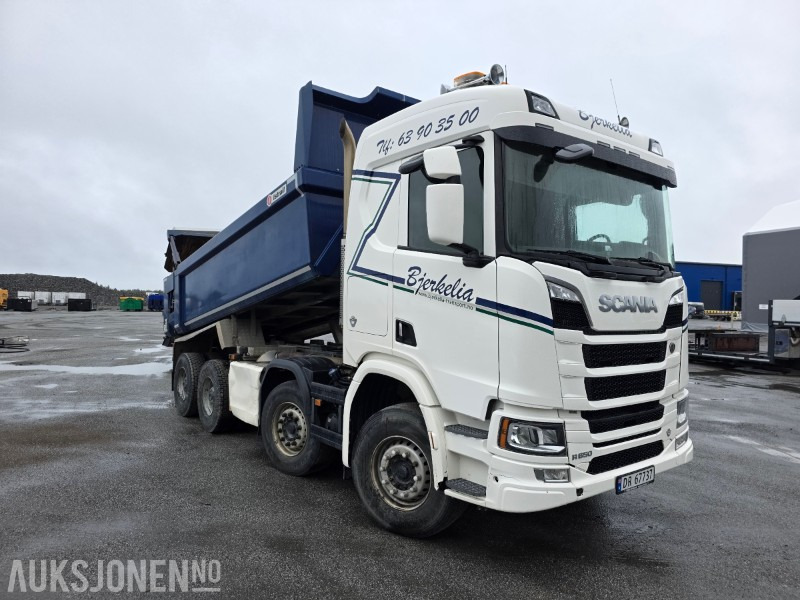 2019 Scania R650 8X4 tippbil med ISTRAIL henger Lav kilometer - Camión volquete: foto 2 2019 Scania R650 8X4 tippbil med ISTRAIL henger Lav kilometer - Camión volquete: foto 2