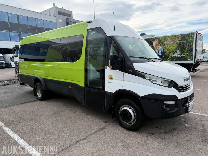 2020 Iveco Daily gass minibuss, luftfjæring, automat, 17 seter, lav km, ekstra seter, tilhengerfeste - Minibús, Furgoneta de pasajeros: foto 3 2020 Iveco Daily gass minibuss, luftfjæring, automat, 17 seter, lav km, ekstra seter, tilhengerfeste - Minibús, Furgoneta de pasajeros: foto 3