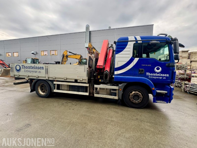 2020 MAN TGM 18.320 BL Kranbil - Palfinger PK 18502-SH E - 4x2 - Eu-godkjent til 10/26 - Km: 147 757 - Kran: 3584 t - Camión grúa: foto 5 2020 MAN TGM 18.320 BL Kranbil - Palfinger PK 18502-SH E - 4x2 - Eu-godkjent til 10/26 - Km: 147 757 - Kran: 3584 t - Camión grúa: foto 5