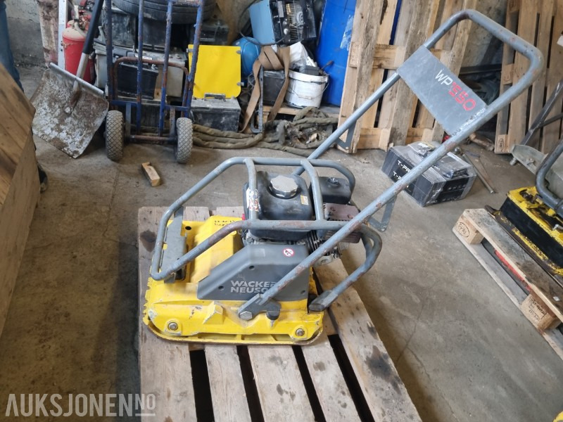 2020 Wacker Neuson WP1550A vibroplate - Rodillo: foto 1 2020 Wacker Neuson WP1550A vibroplate - Rodillo: foto 1