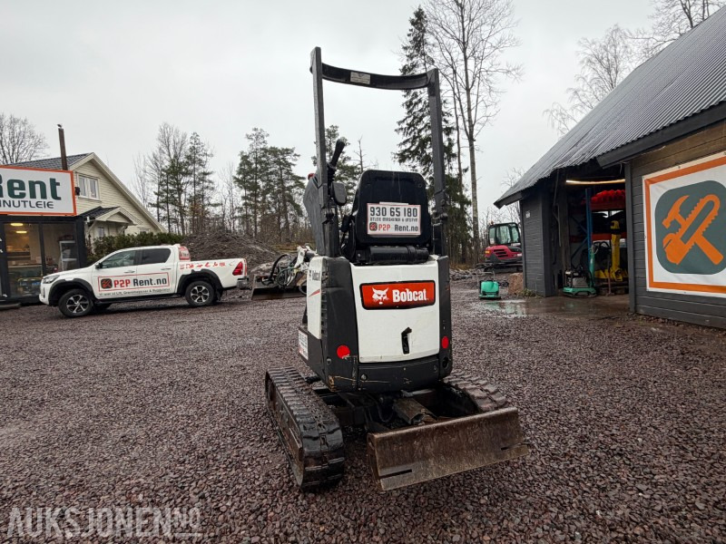 2021 Bobcat E10z minigraver - Pusseskuff 77 cm - SE hydraulisk tilt - Miniexcavadora: foto 4 2021 Bobcat E10z minigraver - Pusseskuff 77 cm - SE hydraulisk tilt - Miniexcavadora: foto 4