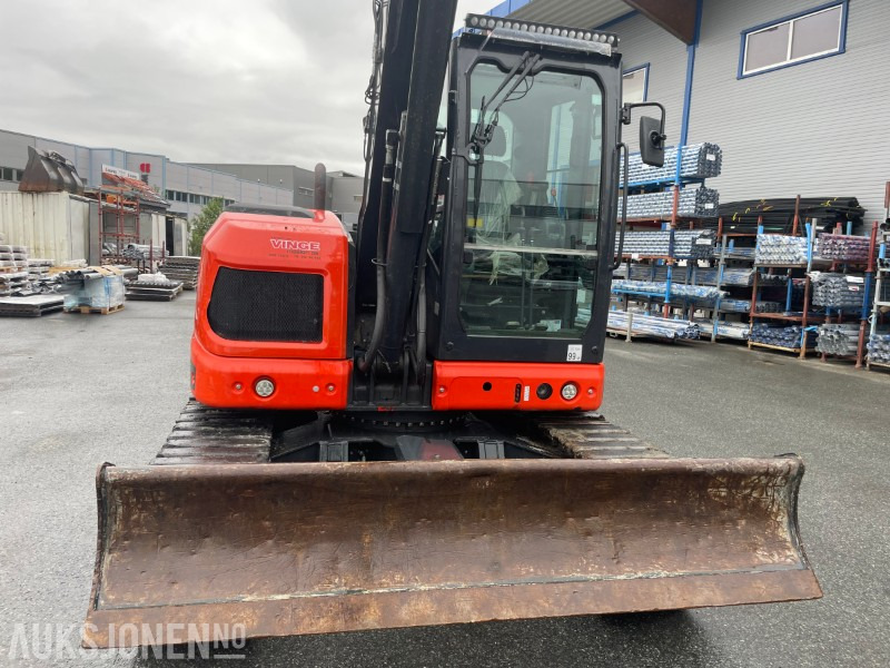 2022 Eurocomach 85SB. Engcon tilt, sentralsmøring, to skuffer, - Excavadora: foto 5 2022 Eurocomach 85SB. Engcon tilt, sentralsmøring, to skuffer, - Excavadora: foto 5