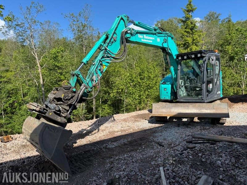 2022 Kobelco SK75SR-7 / Tiltrotator / 866 timer - Excavadora: foto 1 2022 Kobelco SK75SR-7 / Tiltrotator / 866 timer - Excavadora: foto 1