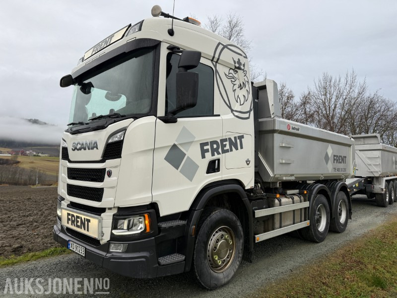 2022 Scania R660 B6x4HB - kombibil tippbil og trekkvogn - Camión volquete: foto 1 2022 Scania R660 B6x4HB - kombibil tippbil og trekkvogn - Camión volquete: foto 1
