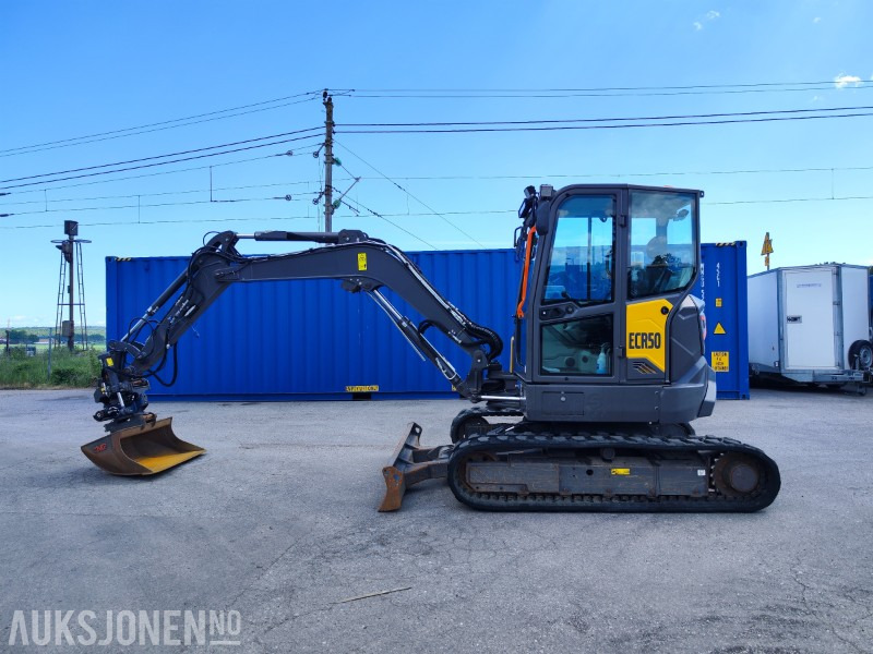 2022 Volvo ECR50F – Velutstyrt kompaktgraver, kun 728 timer - Miniexcavadora: foto 1 2022 Volvo ECR50F – Velutstyrt kompaktgraver, kun 728 timer - Miniexcavadora: foto 1