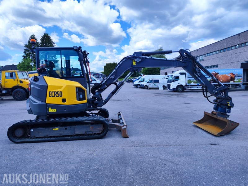 2022 Volvo ECR50F – Velutstyrt kompaktgraver, kun 728 timer - Miniexcavadora: foto 5 2022 Volvo ECR50F – Velutstyrt kompaktgraver, kun 728 timer - Miniexcavadora: foto 5