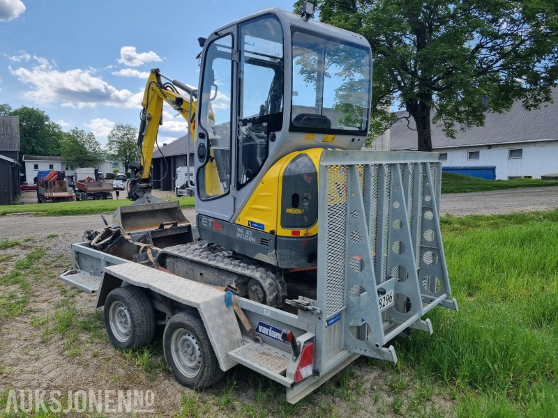 2022 Wacker Neuson ET16 mini graver med henger NC8296 - Excavadora: foto 5 2022 Wacker Neuson ET16 mini graver med henger NC8296 - Excavadora: foto 5