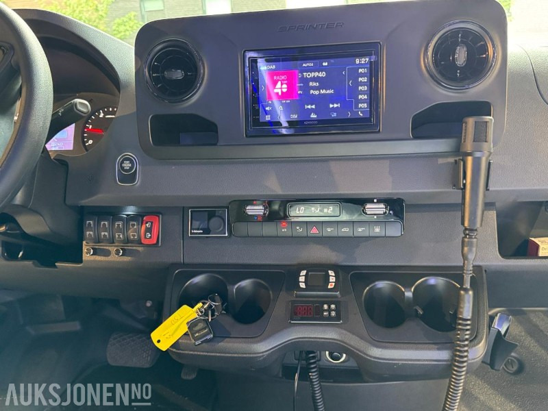 Minibús, Furgoneta de pasajeros 2023 Mercedes-Benz Sprinter 519 - BUS-PRESTIGE - 16+1-SETER - KUN 24' KILOMETER!: foto 16