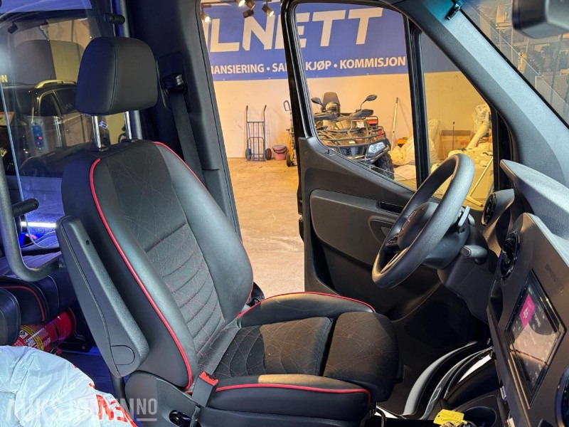 Minibús, Furgoneta de pasajeros 2023 Mercedes-Benz Sprinter 519 - BUS-PRESTIGE - 16+1-SETER - KUN 24' KILOMETER!: foto 15