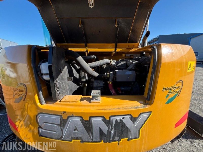 Excavadora 2024 Sany SY75C. S50 Hurtigfeste. Sentralsmøring. Graveskuff ca 320L: foto 18