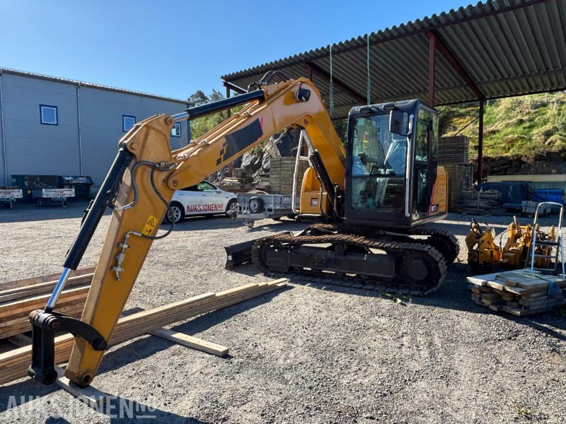 Excavadora 2024 Sany SY75C. S50 Hurtigfeste. Sentralsmøring. Graveskuff ca 320L: foto 7