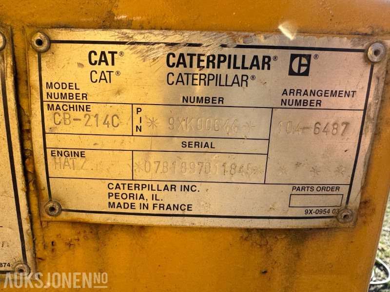 Rodillo Cat CB-2140 C vals: foto 11