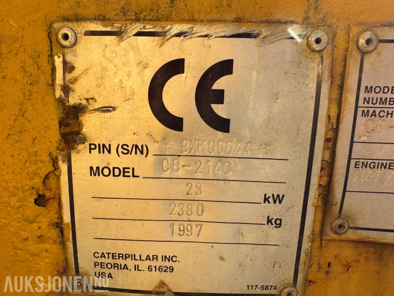 Rodillo Cat CB-2140 C vals: foto 13