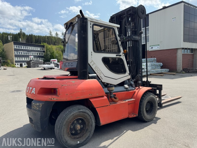 2000 Toyota 5FD70 TRUCK MED HIPPE TILT CABIN, LØFTEHØYDE 6000 MM - Equipo de manutención: foto 5 2000 Toyota 5FD70 TRUCK MED HIPPE TILT CABIN, LØFTEHØYDE 6000 MM - Equipo de manutención: foto 5