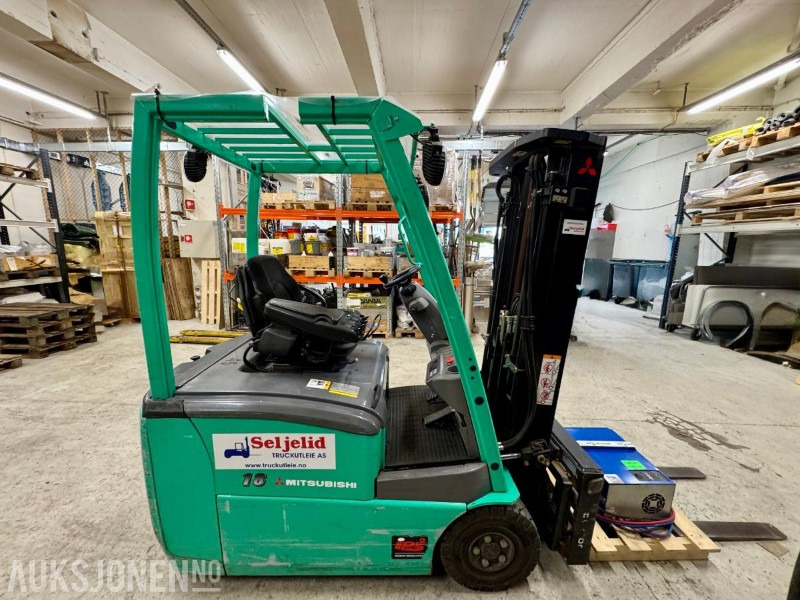 2012 Mitsubishi FB18CPNT – 1,8 tonn elektrisk truck - Timer: 6928 - Equipo de manutención: foto 5 2012 Mitsubishi FB18CPNT – 1,8 tonn elektrisk truck - Timer: 6928 - Equipo de manutención: foto 5