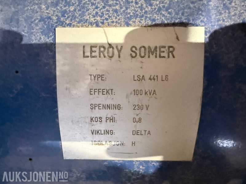 F.G Wilson aggregat - 230V - 100 kVA - Equipo de construcción: foto 5 F.G Wilson aggregat - 230V - 100 kVA - Equipo de construcción: foto 5