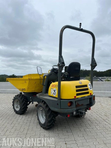 Hjuldumper Wacker Neuson 2001 - Dúmper: foto 2 Hjuldumper Wacker Neuson 2001 - Dúmper: foto 2