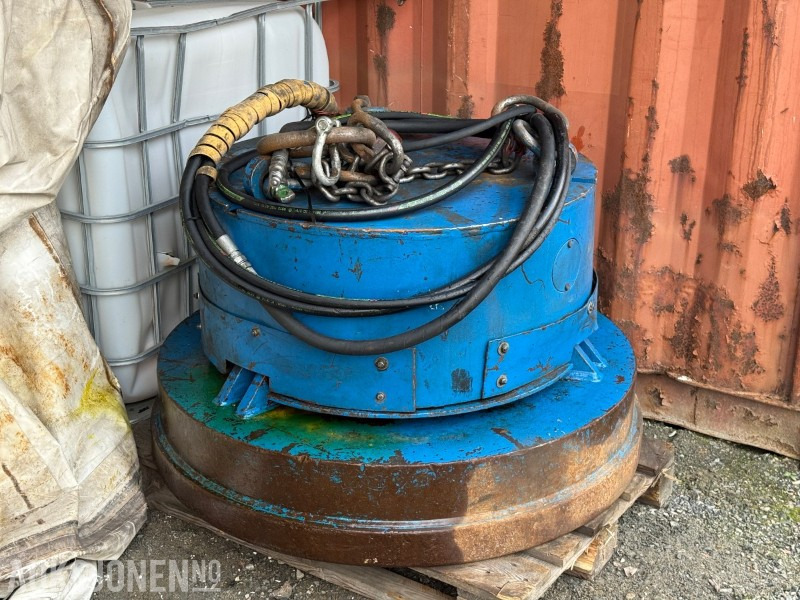 Equipo de construcción Hydraulisk magnet - Diameter på plate 125 cm: foto 7