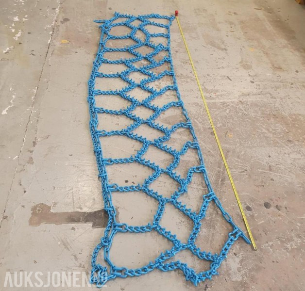 2 stk NYE Trygg snøkjetting - 17,5x25, 10 mm strammekjetting - Implemento para Maquinaria de construcción: foto 1 2 stk NYE Trygg snøkjetting - 17,5x25, 10 mm strammekjetting - Implemento para Maquinaria de construcción: foto 1