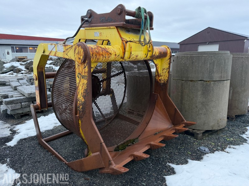 2012 Mantovanibenne MVR 1800 – Sorterings-/Trommelskuffe - Implemento para Maquinaria de construcción: foto 3 2012 Mantovanibenne MVR 1800 – Sorterings-/Trommelskuffe - Implemento para Maquinaria de construcción: foto 3
