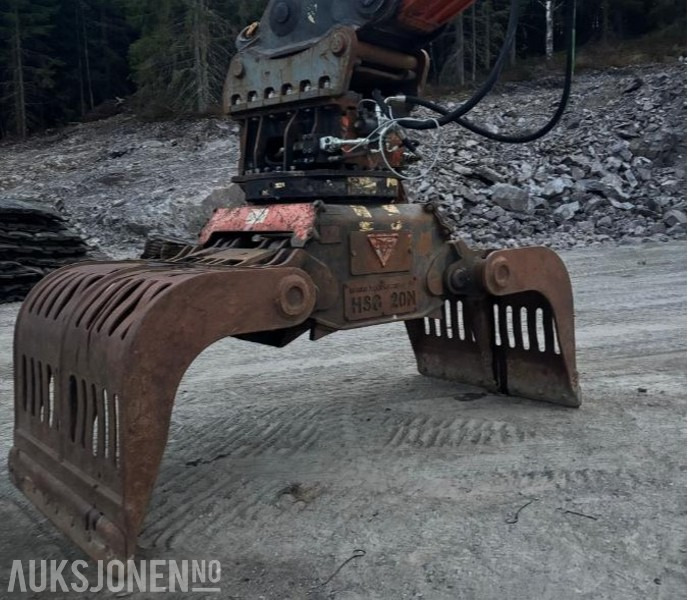 2013 Hydraram HSG 20N - Sorteringsklype - Rivingsklype - Implemento para Maquinaria de construcción: foto 1 2013 Hydraram HSG 20N - Sorteringsklype - Rivingsklype - Implemento para Maquinaria de construcción: foto 1