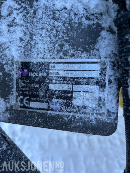 2021 Holms SH 2,5 - Åpen kost til hjullaster - Implemento para Maquinaria de construcción: foto 5 2021 Holms SH 2,5 - Åpen kost til hjullaster - Implemento para Maquinaria de construcción: foto 5