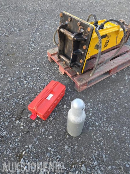 2021 Maestro SM 50S Pigghammer med S40 feste - kjøpt ny 2024 - Implemento para Maquinaria de construcción: foto 4 2021 Maestro SM 50S Pigghammer med S40 feste - kjøpt ny 2024 - Implemento para Maquinaria de construcción: foto 4