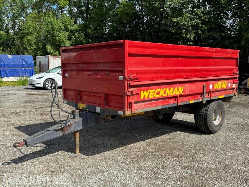 Maquinaria agrícola 2018 Weckman WS40 traktorhenger / Tipphenger: foto 1