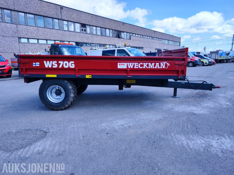 2024 Weckman WS70G traktortilhenger med brems - Maquinaria agrícola: foto 5 2024 Weckman WS70G traktortilhenger med brems - Maquinaria agrícola: foto 5