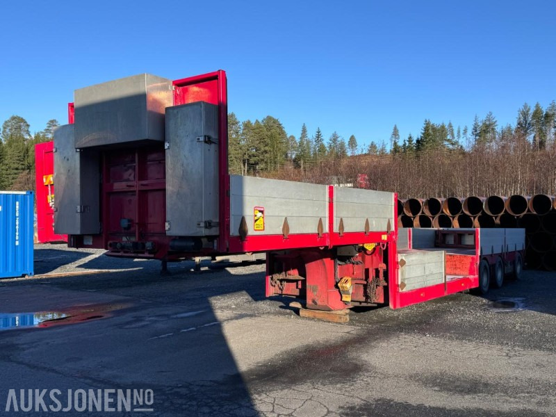 2008 Broshuis 3AUD44 Brønntralle - Uttrekk - Tvangsstyring - Metallisert kantramme - EU godkjent - Remolque: foto 1 2008 Broshuis 3AUD44 Brønntralle - Uttrekk - Tvangsstyring - Metallisert kantramme - EU godkjent - Remolque: foto 1