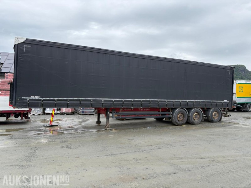 2016 Kel-Berg Gardintralle med sving på aksel 3. - Remolque: foto 1 2016 Kel-Berg Gardintralle med sving på aksel 3. - Remolque: foto 1