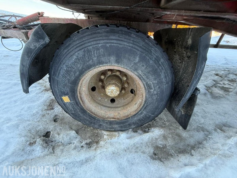 Remolque BRIAB Modell SB3PN-26-75 3 akslet maskintralle: foto 11