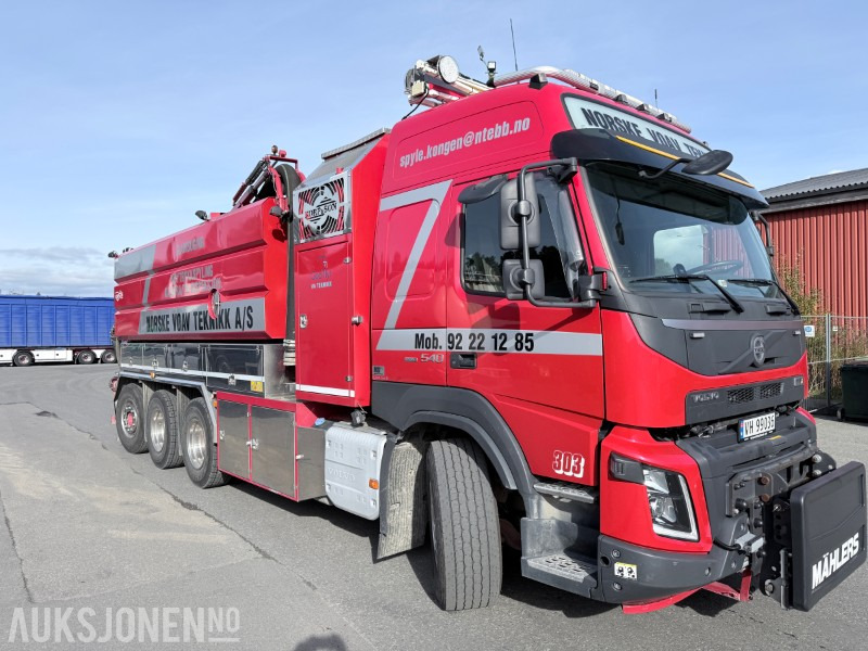 2018 Volvo FMX 540 8x4 suge/spylebil - 98 180km - Vehículo municipal: foto 3 2018 Volvo FMX 540 8x4 suge/spylebil - 98 180km - Vehículo municipal: foto 3