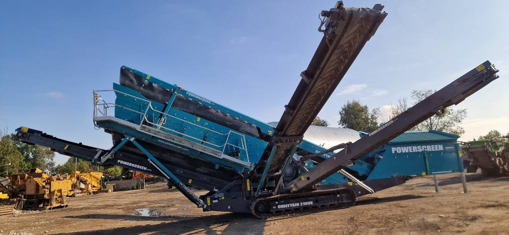 PowerScreen Chieftain 2100 X - Cribadora: foto 1 PowerScreen Chieftain 2100 X - Cribadora: foto 1