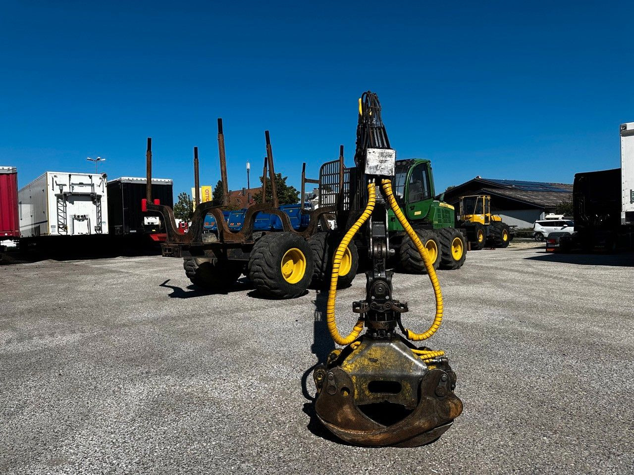 Autocargador John Deere 1210E 10m CF710 KRAN: foto 7