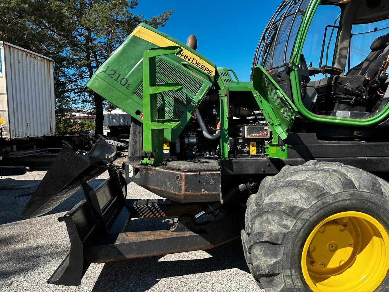 Autocargador John Deere 1210E 10m CF710 KRAN: foto 14