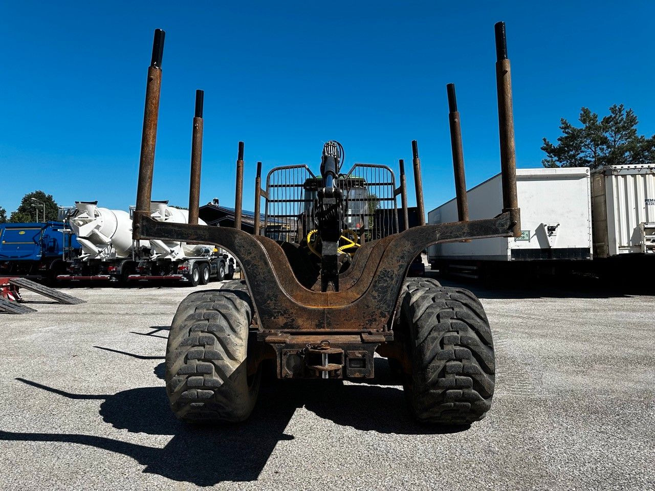Autocargador John Deere 1210E 10m CF710 KRAN: foto 6