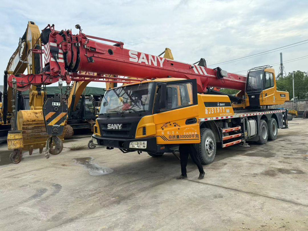 Autogrúa Sany Used Truck Crane 25 Ton with Excellent Work Performance and 1 year Warrenty: foto 7