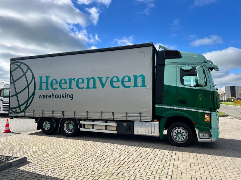 Mercedes-Benz Actros 2745 6x2 bakwagen Schuifzeilen - Camión lona: foto 4 Mercedes-Benz Actros 2745 6x2 bakwagen Schuifzeilen - Camión lona: foto 4