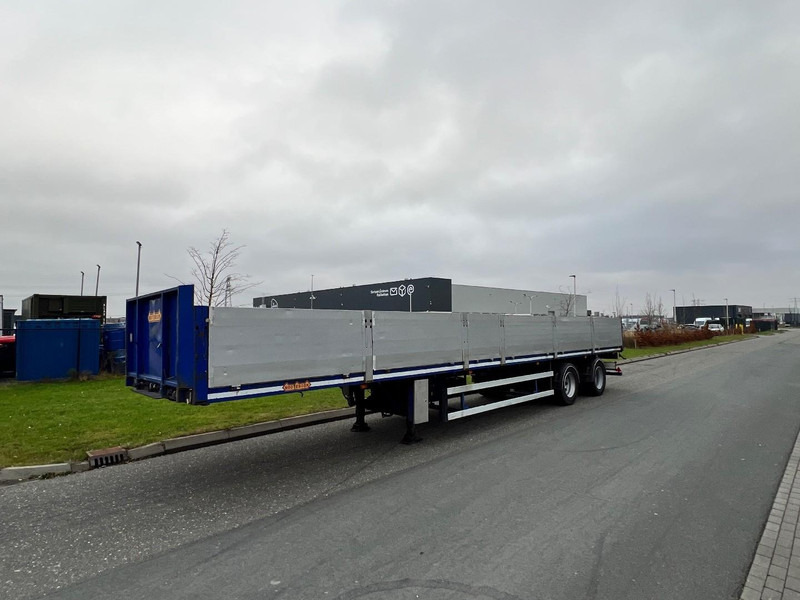 Nooteboom 2 - assige gestuurde trailer - Remolque plataforma/ Caja abierta: foto 1 Nooteboom 2 - assige gestuurde trailer - Remolque plataforma/ Caja abierta: foto 1