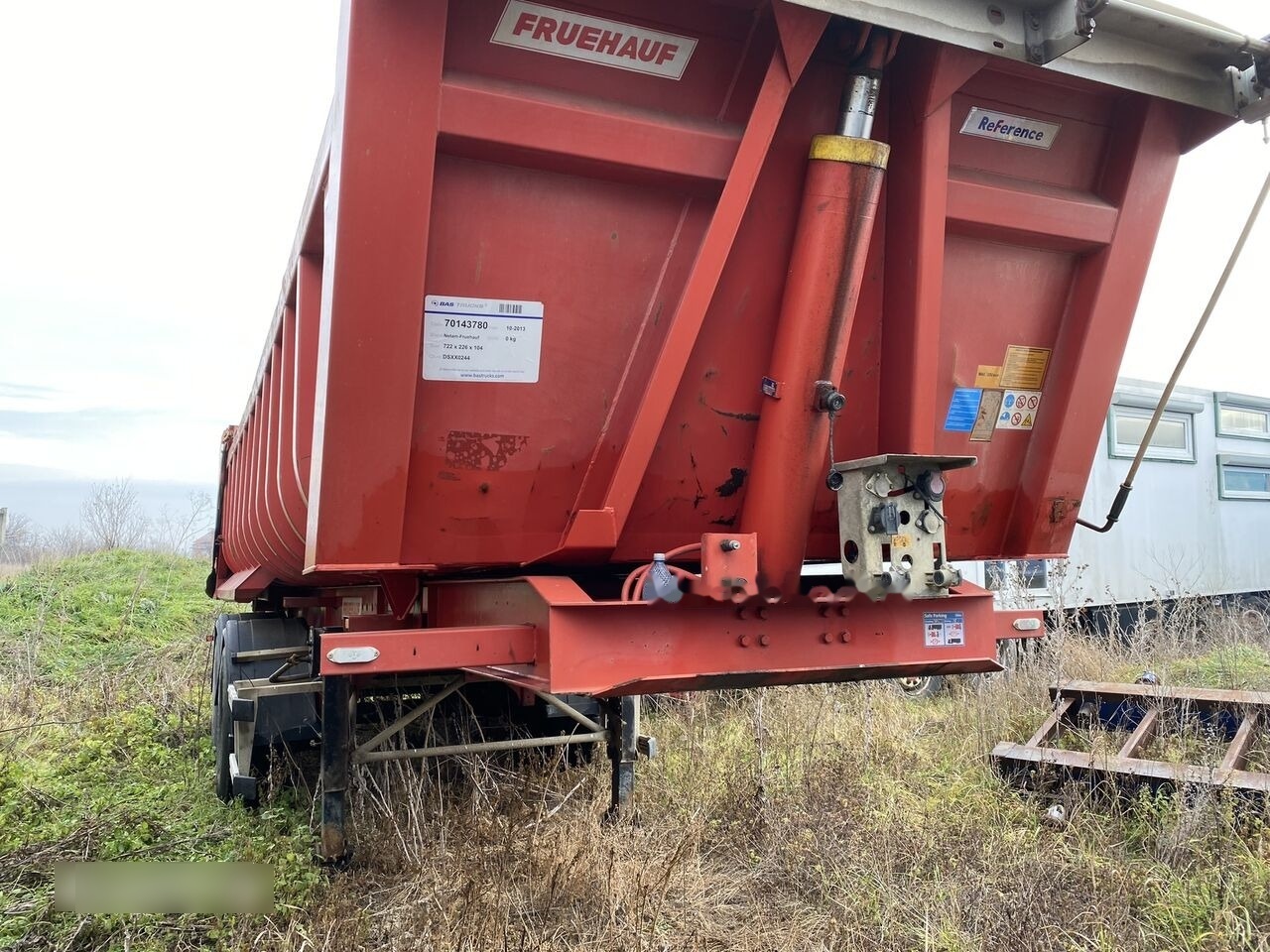 Semirremolque volquete Fruehauf Semiremorca basculabila Aluminiu Agregate PV 6.28 T /// 2 PIECE: foto 6