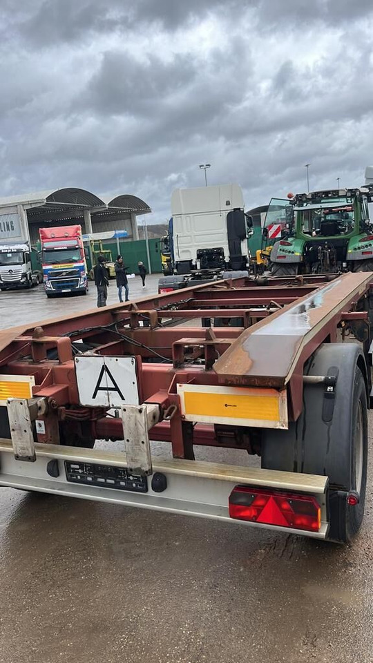 Rohr Abroll Rohr BPW - import Recent DE - Remolque multilift/ Portacontenedores de cadenas: foto 3 Rohr Abroll Rohr BPW - import Recent DE - Remolque multilift/ Portacontenedores de cadenas: foto 3