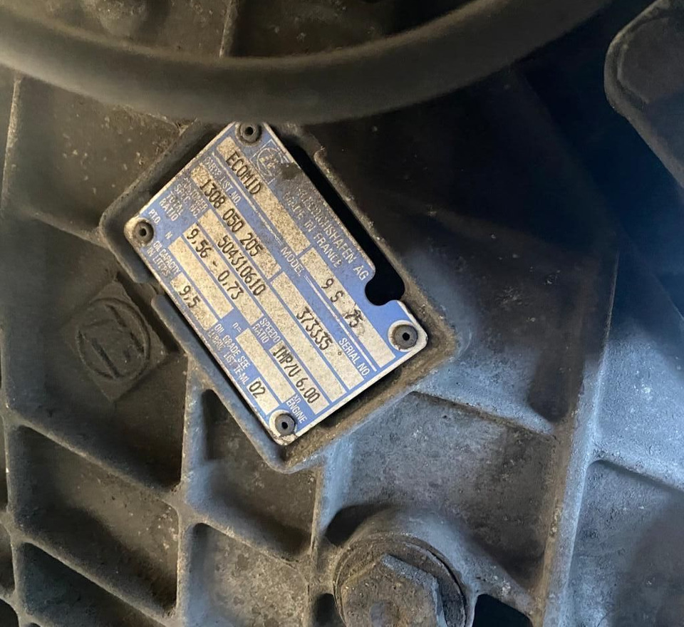 ZF 9s75 IVECO Eurocargo - Caja de cambios para Camión: foto 1 ZF 9s75 IVECO Eurocargo - Caja de cambios para Camión: foto 1