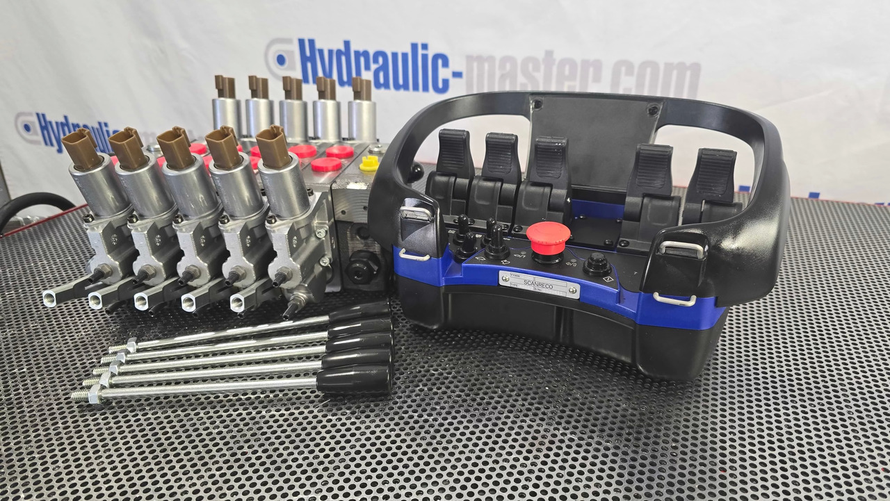 Container Side Lifter Sidelifter 5 sections valve with Radio Remote Scanreco - Camión de basura: foto 5 Container Side Lifter Sidelifter 5 sections valve with Radio Remote Scanreco - Camión de basura: foto 5