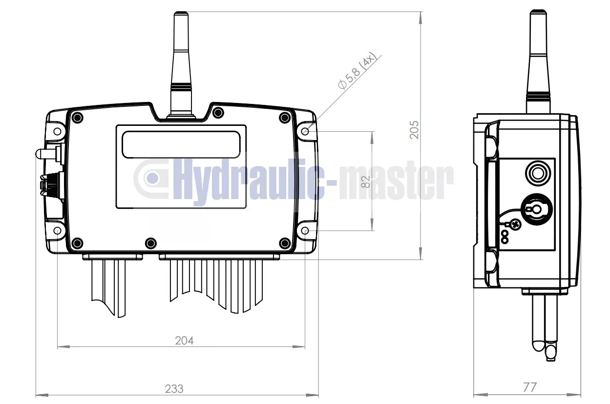Maquinaria forestal Control Set Radio Remote Scanreco RC400 and JP Joysticks PWM for Nordhydraulic, Kubota, Parker: foto 7 Maquinaria forestal Control Set Radio Remote Scanreco RC400 and JP Joysticks PWM for Nordhydraulic, Kubota, Parker: foto 7