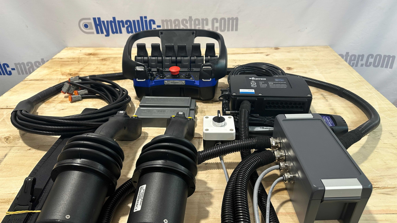 Maquinaria forestal Control Set Radio Remote Scanreco RC400 and JP Joysticks PWM for Nordhydraulic, Kubota, Parker: foto 14 Maquinaria forestal Control Set Radio Remote Scanreco RC400 and JP Joysticks PWM for Nordhydraulic, Kubota, Parker: foto 14